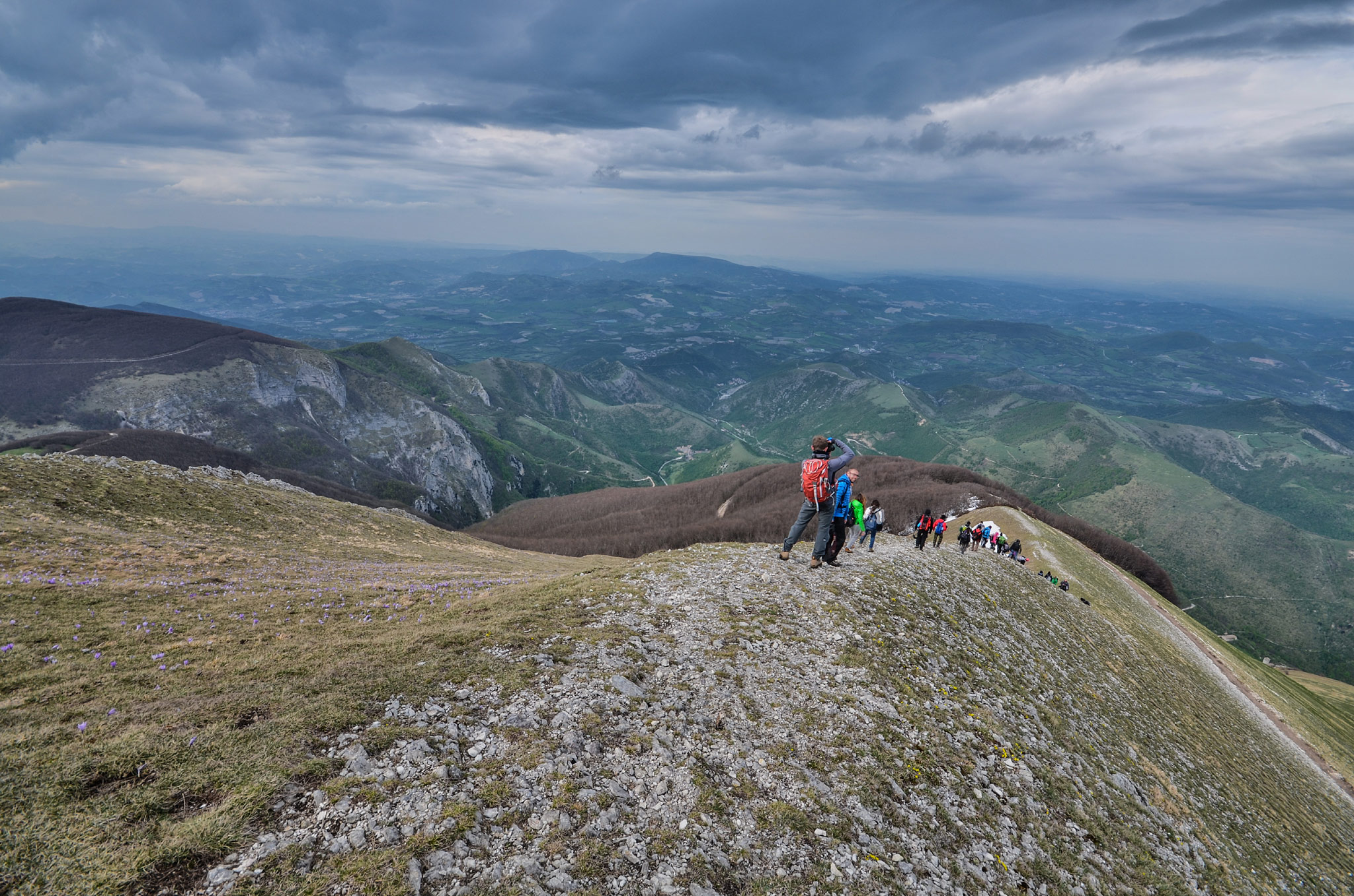 Monte Catria (1,702 m) is a mountain in the central Apennines.